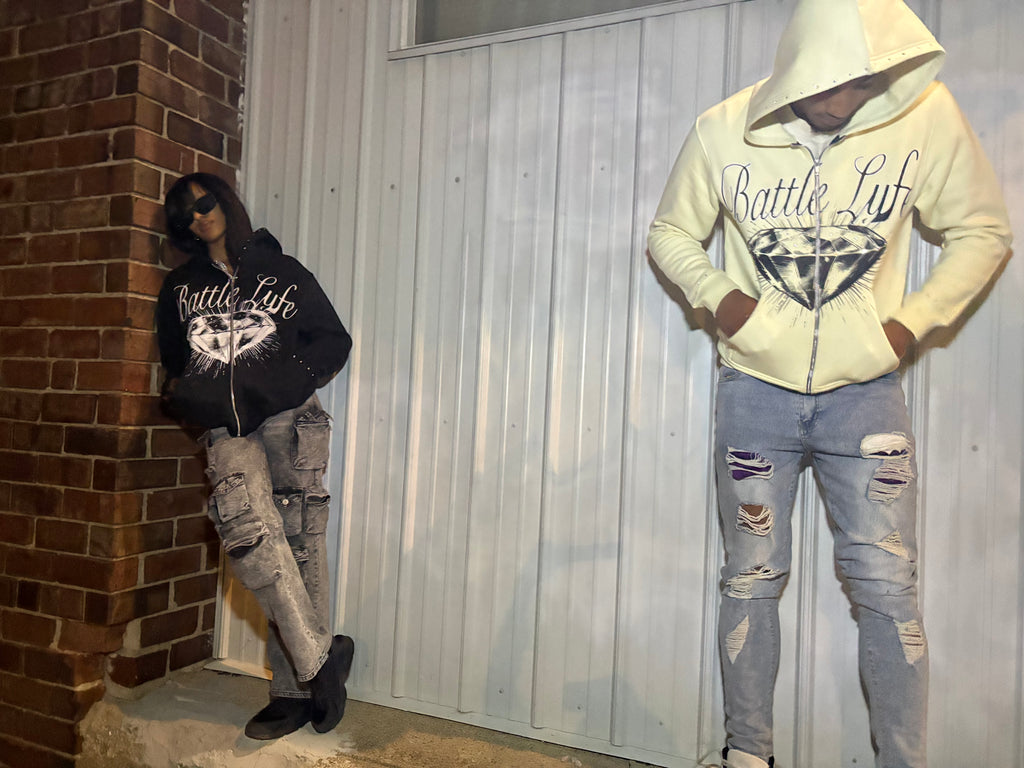 Battle Lyfe:Pressure Makes Diamonds Hoodie